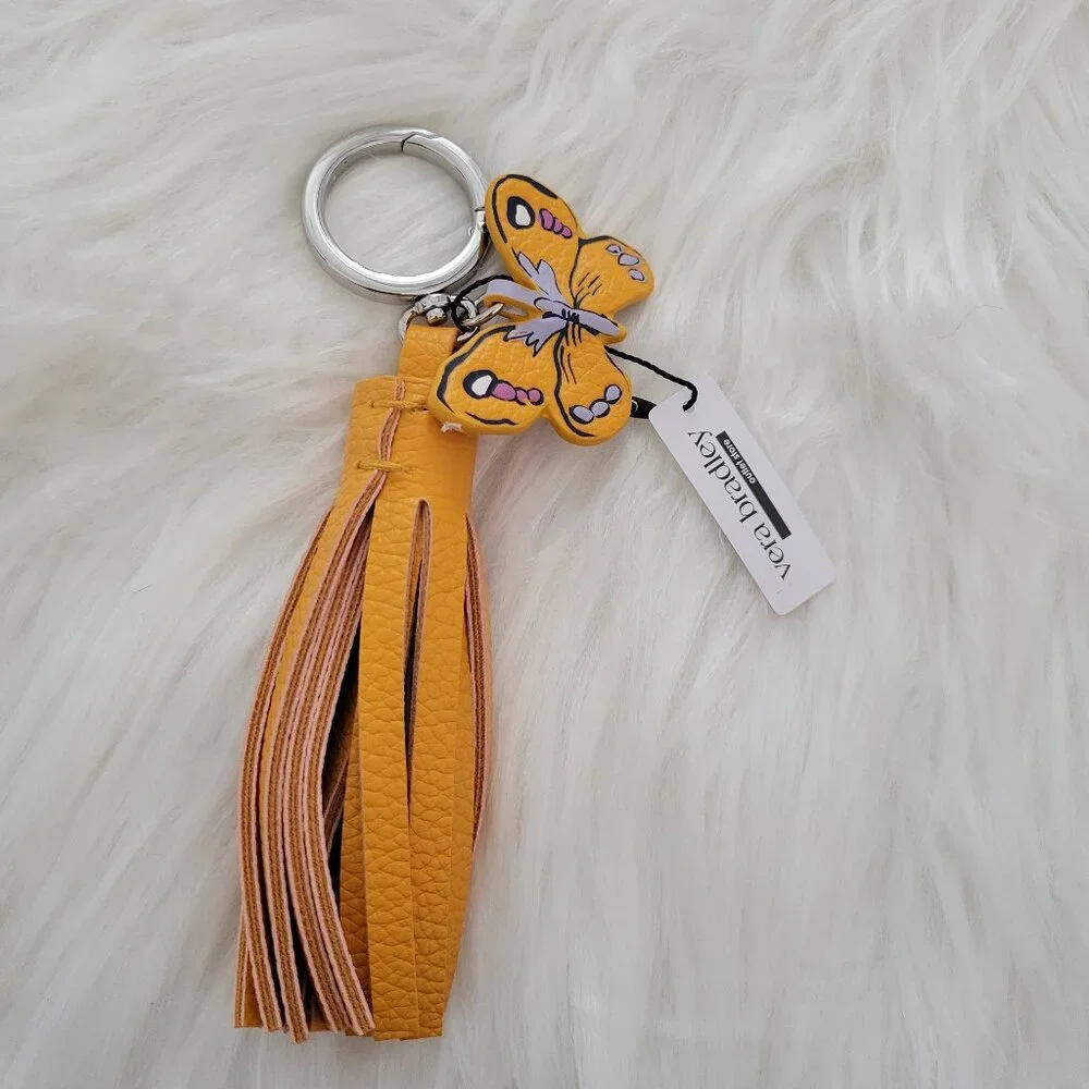 Vera Bradley Butterfly Key Chain